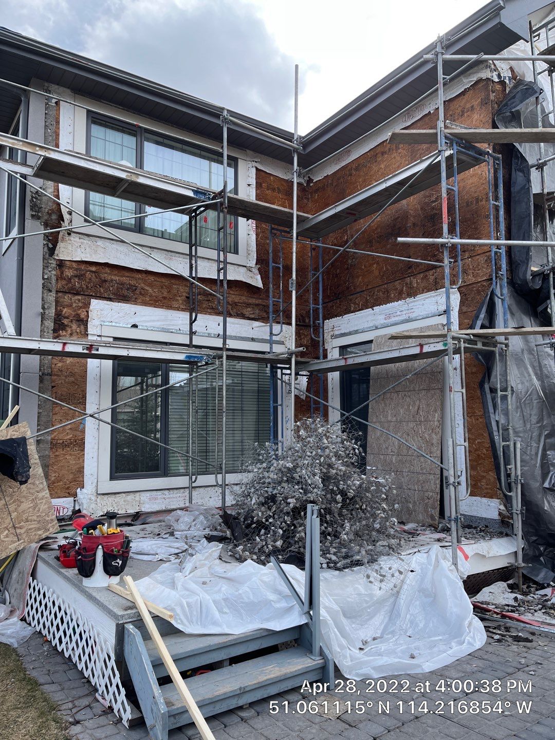 Featured exterior project by High End Construction