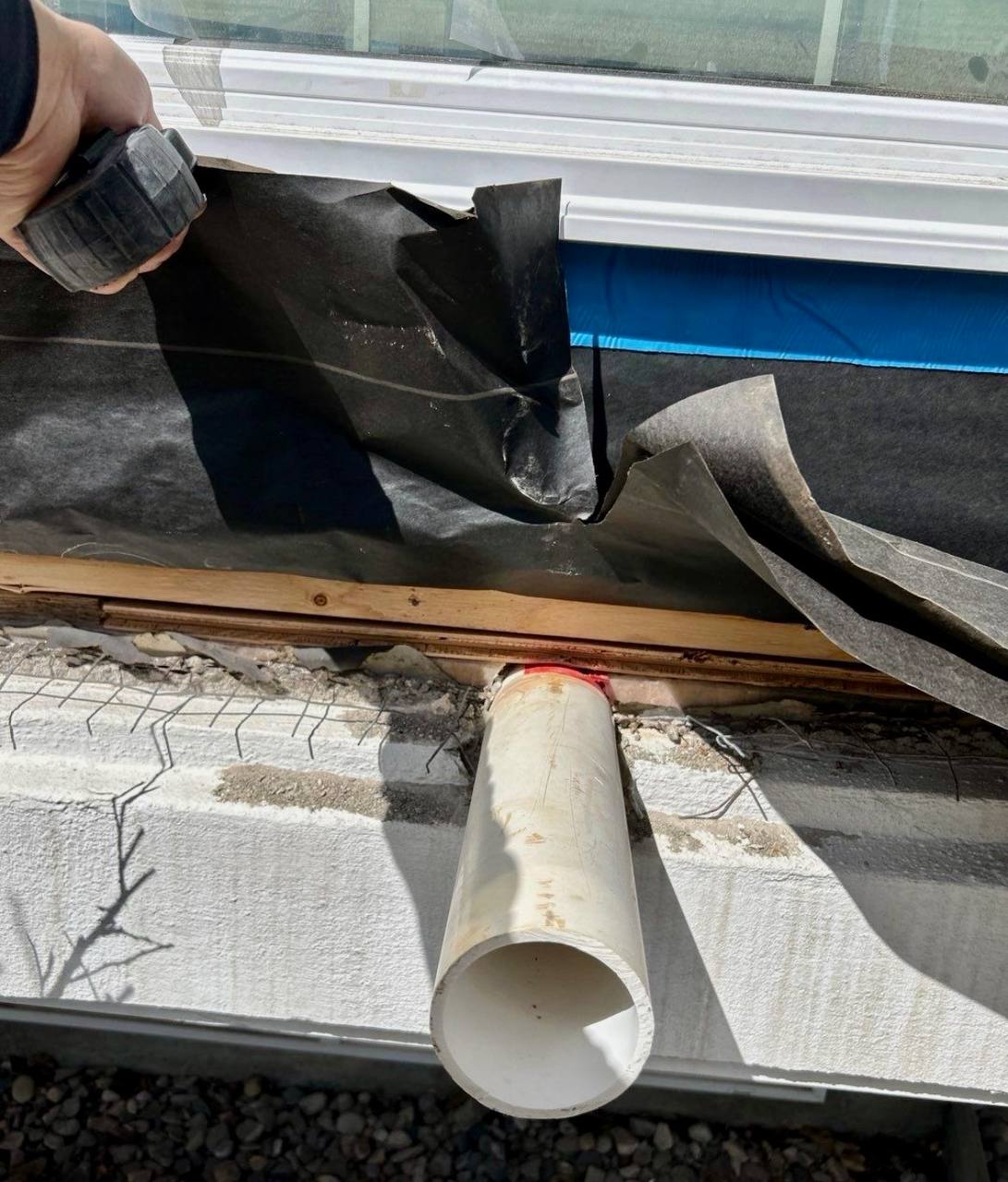High End Construction Calgary stucco window replacement completed project